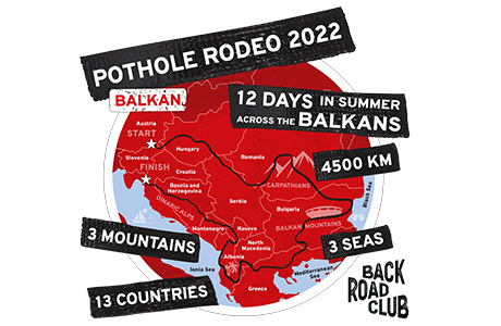 Pothole Rodeo Balkan Route 2022